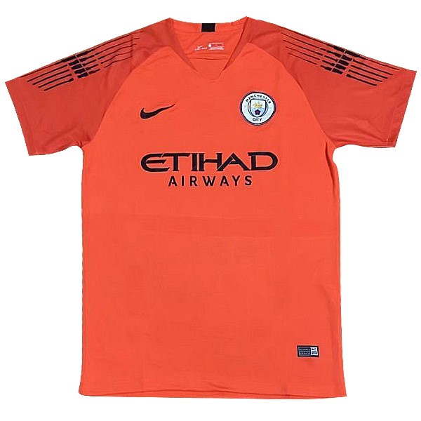 Camiseta Manchester City Portero 2018-2019 Naranja